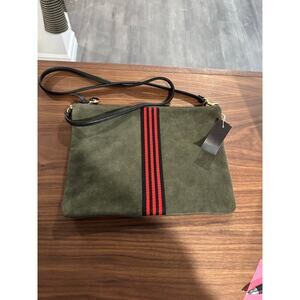 Clare V Bretelle Single Sac Suede Bag